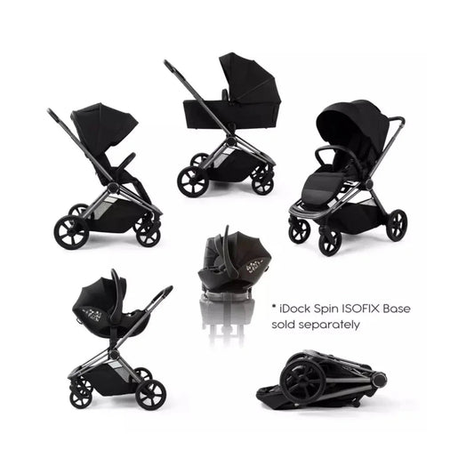 Red Kite Push Me Cruise 3-in-1 Travel System - Onyx | Luxury Home Accessories | Heulog Glow