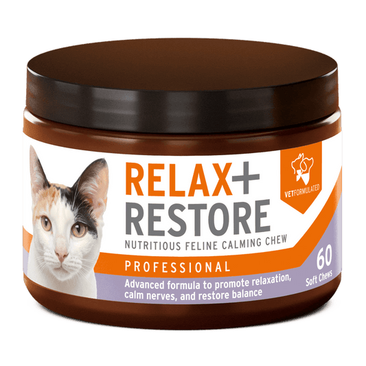 Relax + Restore Cats Natural daily calm for anxious cats | Luxury Home Accessories | Heulog Glow