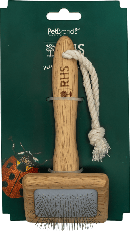 RHS Pets in the Garden Slicker Brush | Luxury Home Accessories | Heulog Glow