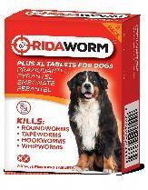 Ridaworm 2 XL Dog Worming Tablets | Luxury Home Accessories | Heulog Glow