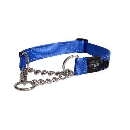 Rogz Control Chain Collar Blue Extra Large 50-70cm | Luxury Home Accessories | Heulog Glow