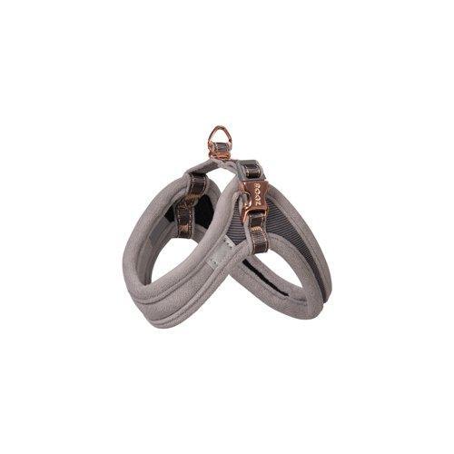 Rogz URBAN Adj Fast-Fit Harness Dove Grey | Luxury Home Accessories | Heulog Glow