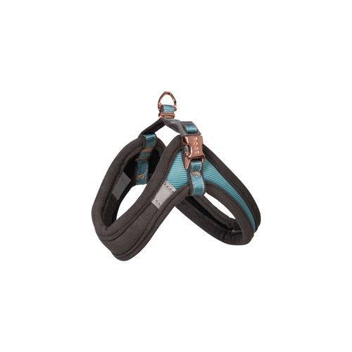 Rogz URBAN Adj Fast-Fit Harness Turquoise Moon | Luxury Home Accessories | Heulog Glow