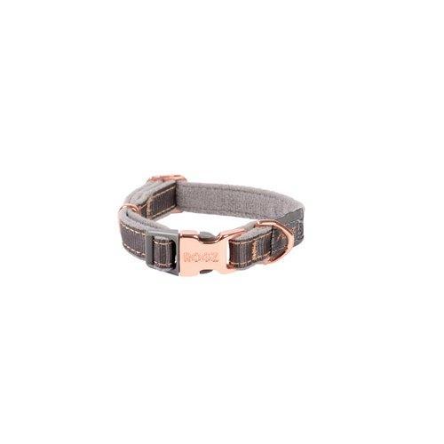 Rogz URBAN Classic Collar Dove Grey | Luxury Home Accessories | Heulog Glow