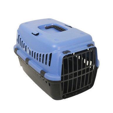 Rosewood Eco Line Pet Carrier Small Slate Blue/Black | Luxury Home Accessories | Heulog Glow