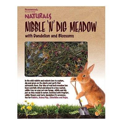 Rosewood Naturals Nibble 'N' Dig Meadow Box 800g | Luxury Home Accessories | Heulog Glow