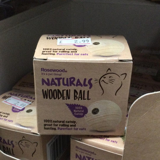 Rosewood Naturals Wooden Ball | Luxury Home Accessories | Heulog Glow