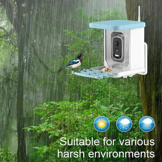 Sansco Solar Bird Feeder with Camera | Luxury Home Accessories | Heulog Glow