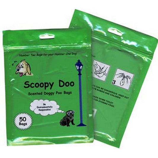 Scoopy Doo Doggie Poo Bags 50 Bags | Luxury Home Accessories | Heulog Glow