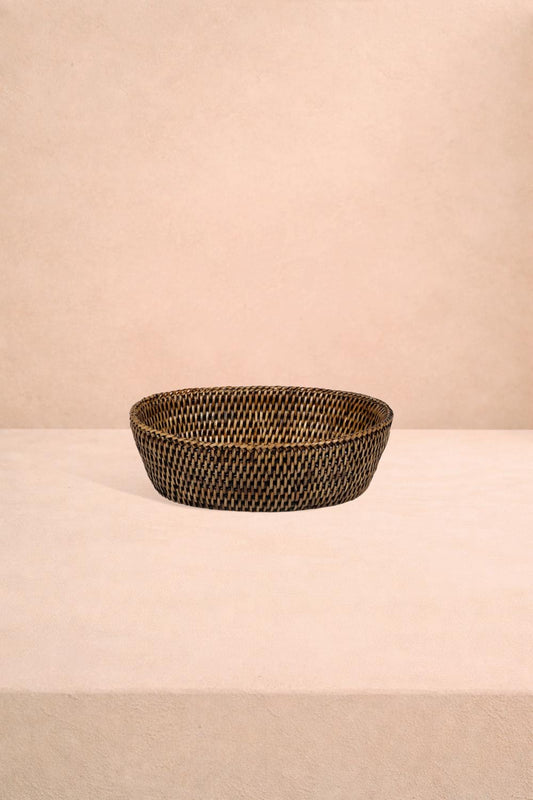 Mayfair Rattan Hold All Basket in Brown Colour