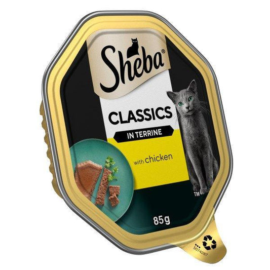 Sheba Tray Classic Terrine Chicken22x85g | Luxury Home Accessories | Heulog Glow
