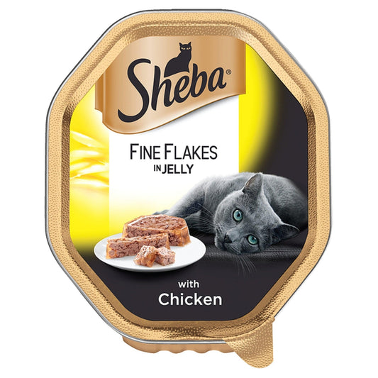 Sheba Tray Fine Flakes Chick CIJ 22x85g | Luxury Home Accessories | Heulog Glow