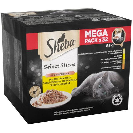 Sheba Tray Select Slices Plty CIG 32x85g | Luxury Home Accessories | Heulog Glow