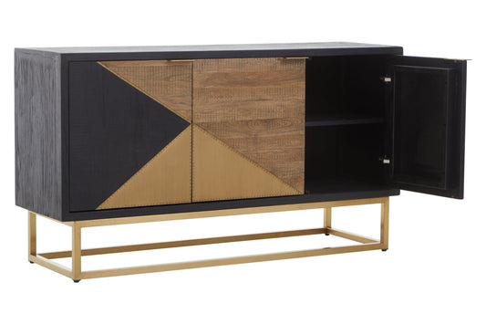 Siena Three Door Sideboard | Luxury Home Accessories | Heulog Glow