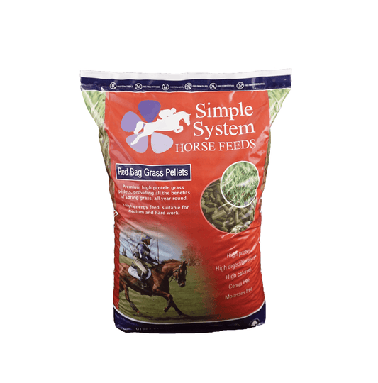 Simple System Red Bag Grass Pellet | Luxury Home Accessories | Heulog Glow