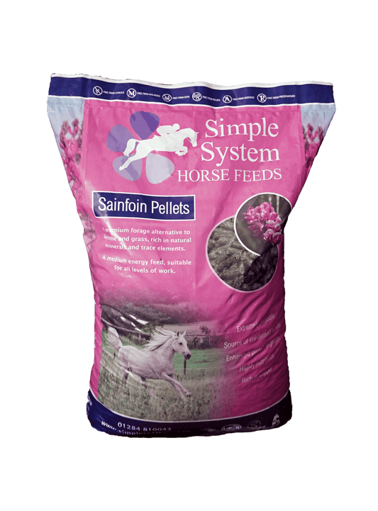 Simple System Sainfoin Pellets 20kg | Luxury Home Accessories | Heulog Glow