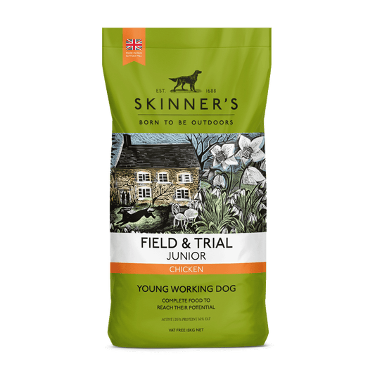 Skinners Field & Trial Junior Chicken 2.5kg | Luxury Home Accessories | Heulog Glow