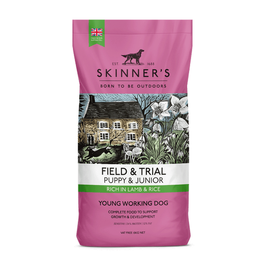 Skinners Field & Trial Puppy Lamb & Rice 2.5kg | Luxury Home Accessories | Heulog Glow