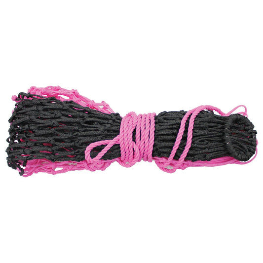 Small Mesh Polypro Hay Net Pink&Black | Luxury Home Accessories | Heulog Glow