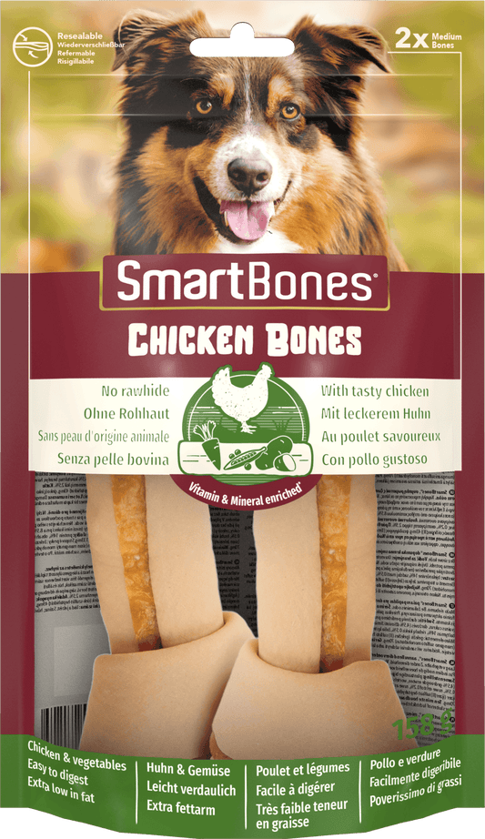 SmartBones Chicken Medium 2pc x 7 | Luxury Home Accessories | Heulog Glow