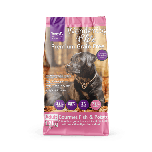 Sneyds Wonderdog Elite Fish Grain Free | Luxury Home Accessories | Heulog Glow