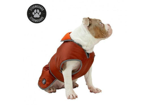 Stormguard Dog Coat Terracotta S/M | Luxury Home Accessories | Heulog Glow