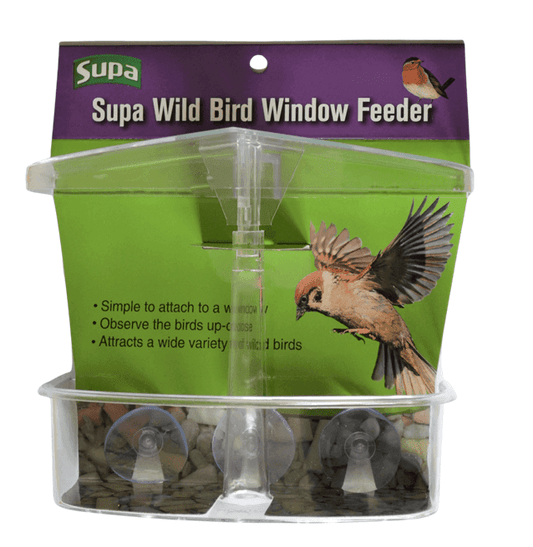Supa Wild Bird Window Feeder | Luxury Home Accessories | Heulog Glow