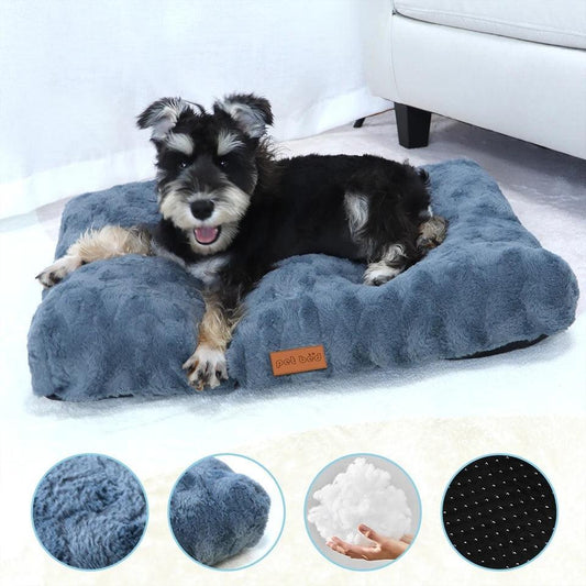 Super Soft Dog Crate Bed | Luxury Home Accessories | Heulog Glow