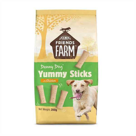 Supreme Tiny Friends Danny Dog Yummy Sticks - 200g | Luxury Home Accessories | Heulog Glow