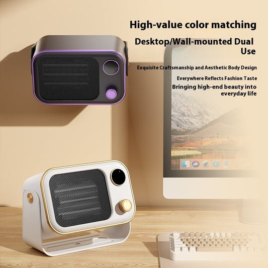 Table Stand Warm Air Blower Desktop Small High-power Heater | Luxury Home Accessories | Heulog Glow