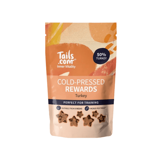 Tails.com Inner Vitality Cold Pressed Rewards Turkey 70g | Luxury Home Accessories | Heulog Glow