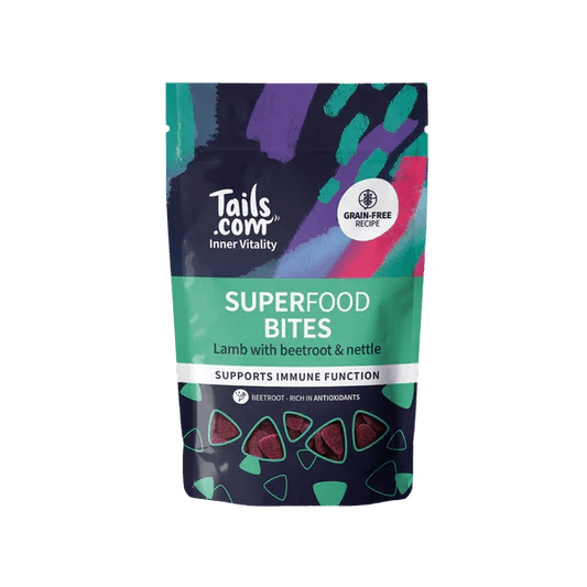 Tails.com Inner Vitality Superfood Bites Lamb 80g | Luxury Home Accessories | Heulog Glow