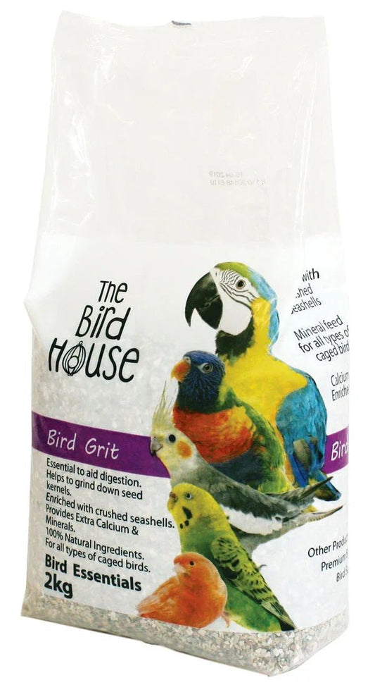 The Bird House - Bird Grit 2kg | Luxury Home Accessories | Heulog Glow