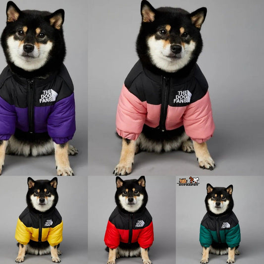 The Dog Fans - Dog Puffer Jacket | Luxury Home Accessories | Heulog Glow