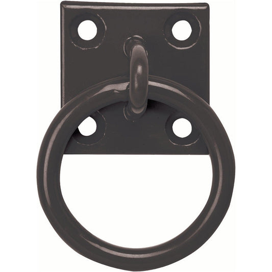 Tie Ring On Plate Black x10 | Luxury Home Accessories | Heulog Glow
