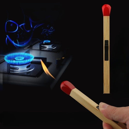 Tiktok Same Practical Lengthened Match Stick Burning Torch Kitchen Dedicated Gas Stove Inflatable Metal Lighter | Luxury Home Accessories | Heulog Glow