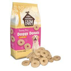 Tiny Friends Farm Danny Dog Doggy Donuts Chicken, 200g | Luxury Home Accessories | Heulog Glow