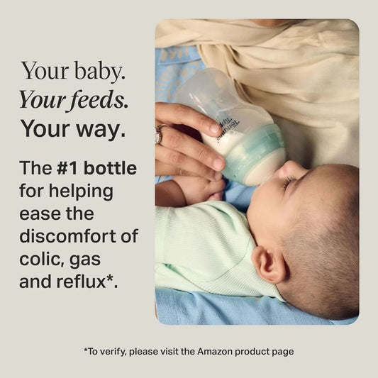 Tommee Tippee Advanced Anti Colic Feeding Bottles 150ml Pack of 3 | Luxury Home Accessories | Heulog Glow