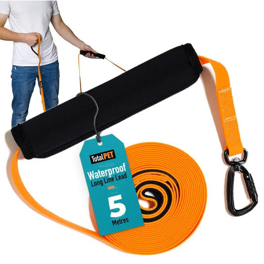 Total Pet Carabiner Waterproof Training Dog Lead 5m - RSP £22.99 | Luxury Home Accessories | Heulog Glow