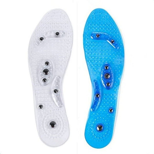 Transparent magnetic therapy insole with 8 magnets | Luxury Home Accessories | Heulog Glow