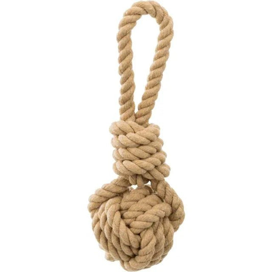 Trixie BE NORDIC Playing Rope with Woven-in Ball | Luxury Home Accessories | Heulog Glow