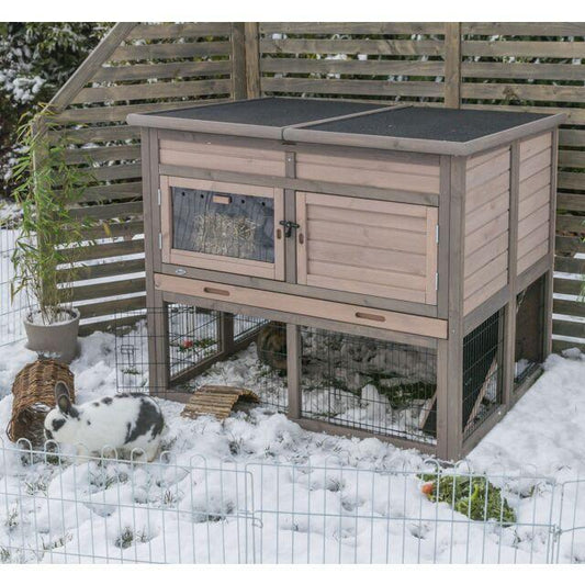 Trixie Small Animal Hutch XL with Insulation | Luxury Home Accessories | Heulog Glow