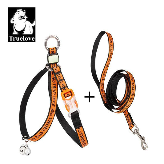 Truelove Pet Harness Leash Set No Escape Proof Soft Waking Adjustable Vest for Puppy Comfortable Outdoor Lightweight TLH3911 | Luxury Home Accessories | Heulog Glow