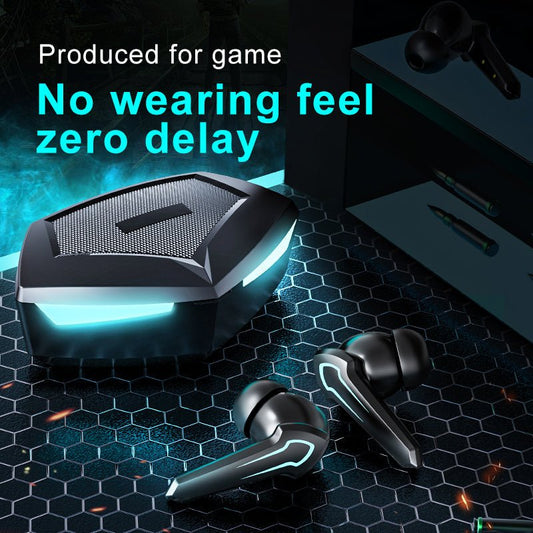 TWS Gaming Headset Gamer Without Delay 360 Stereo Wireless Bluetooth 5.1 Headphones Sports Earplugs With Microphone 10 Hours | Luxury Home Accessories | Heulog Glow