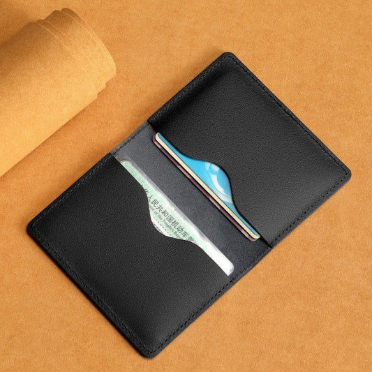 Ultra-thin Cowhide Card Holder Men And Women | Luxury Home Accessories | Heulog Glow