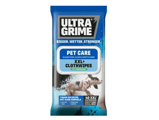 UltraGrime XXL Pet Care Clothwipes 40pk | Luxury Home Accessories | Heulog Glow