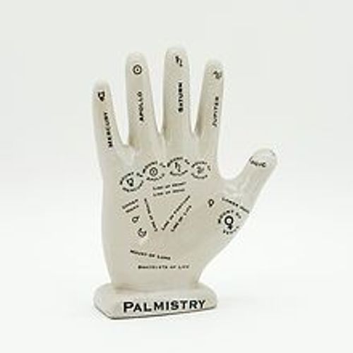 12" PALMESTRY HAND