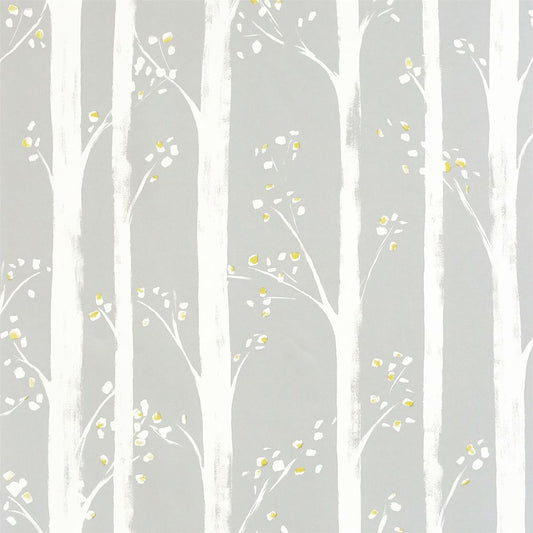 Pretty Trees Ochre/Grey sw12