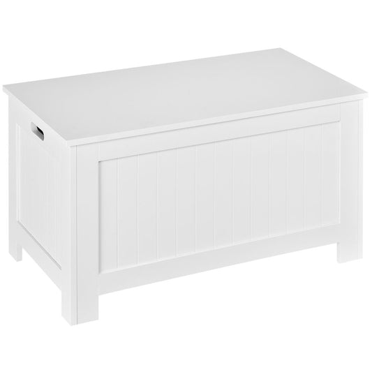Large Storage Box Toy Chest with Lid & Safety Hinges