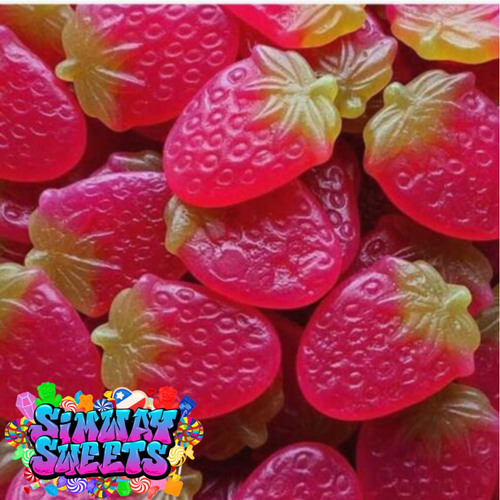 Giant Strawberries Simway Sweets